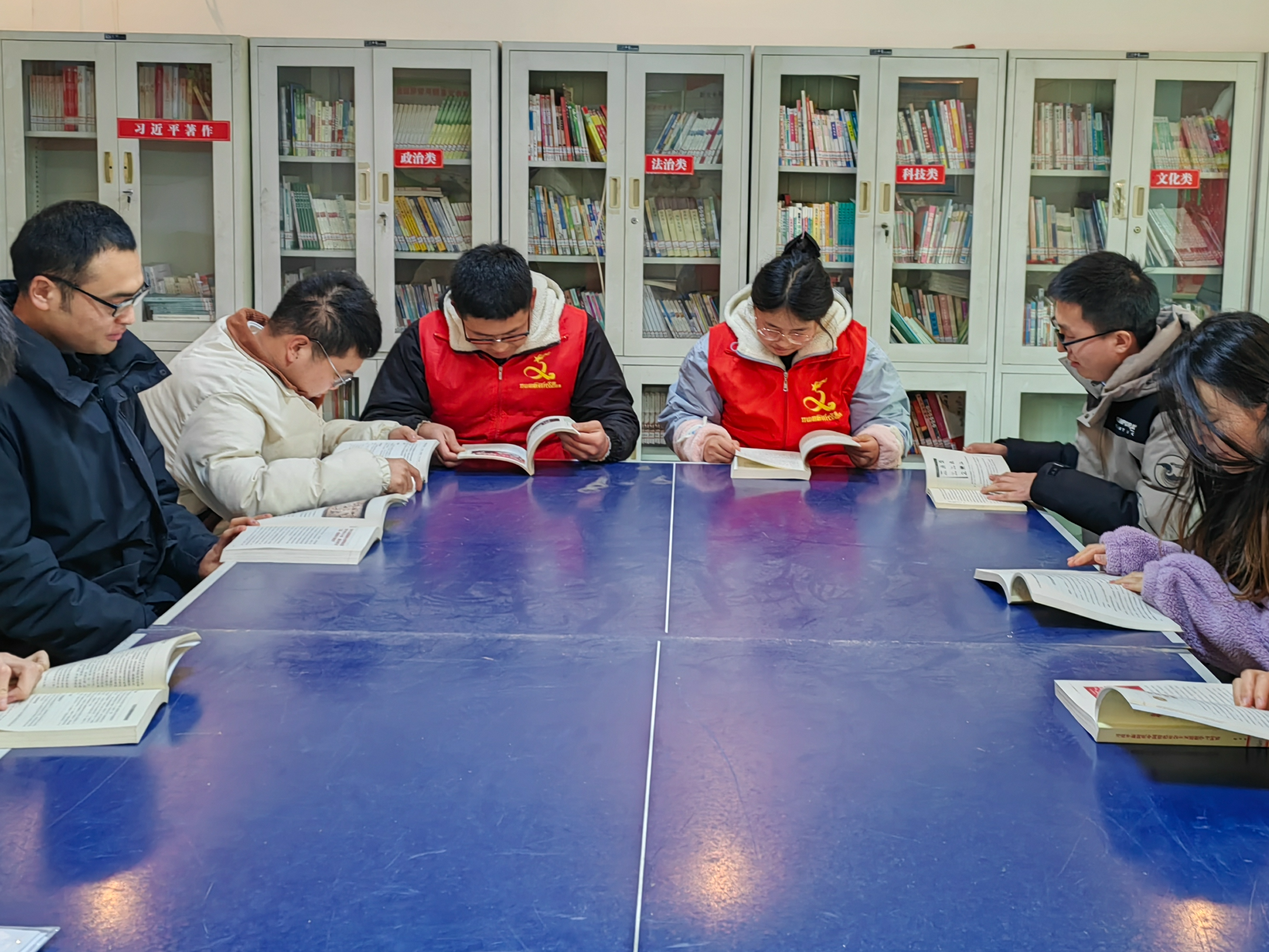 竹坪乡：浓浓书香伴寒冬 全民阅读氛围浓