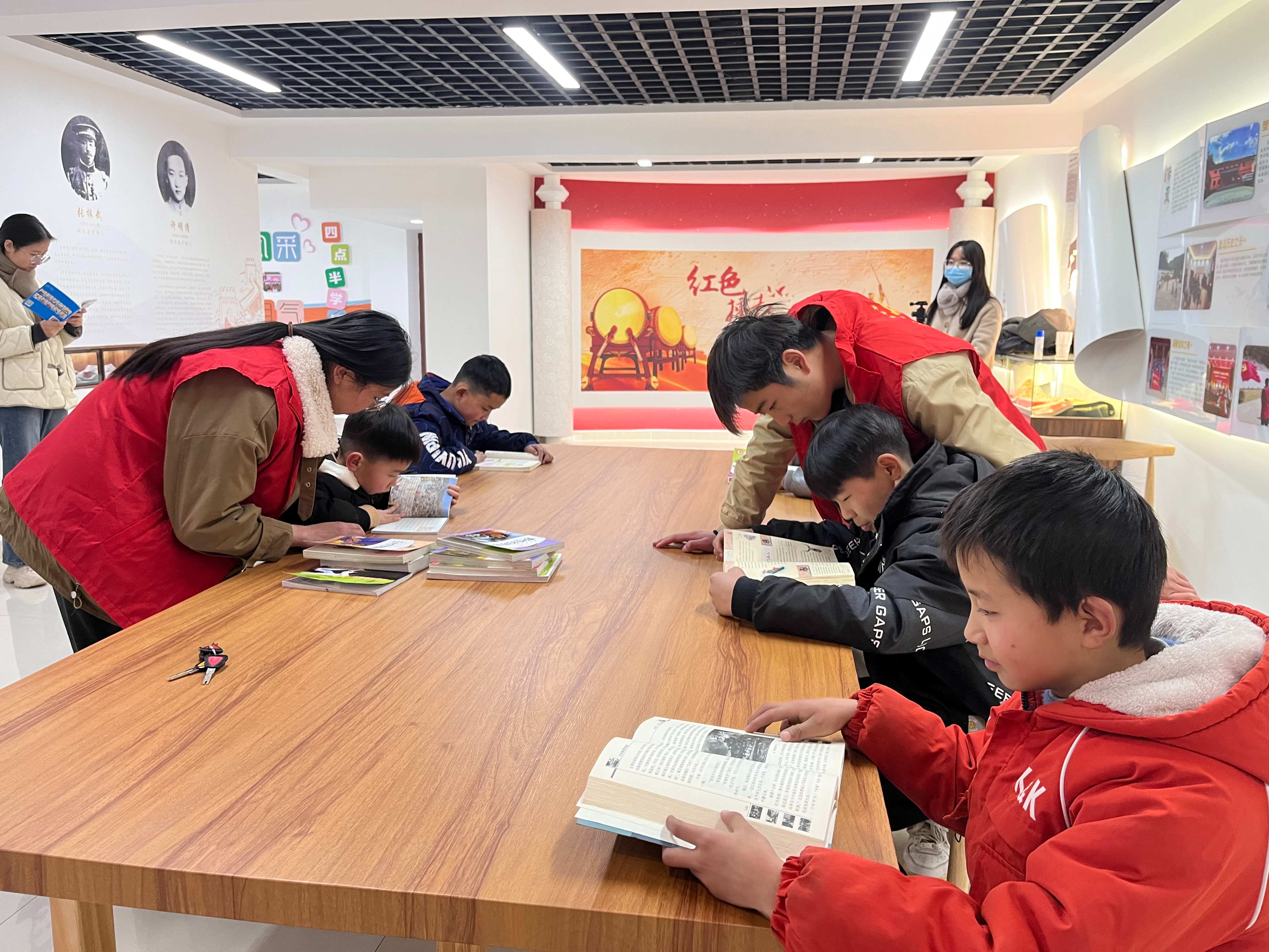 擂鼓镇：寒来“书”往　“阅”见美好