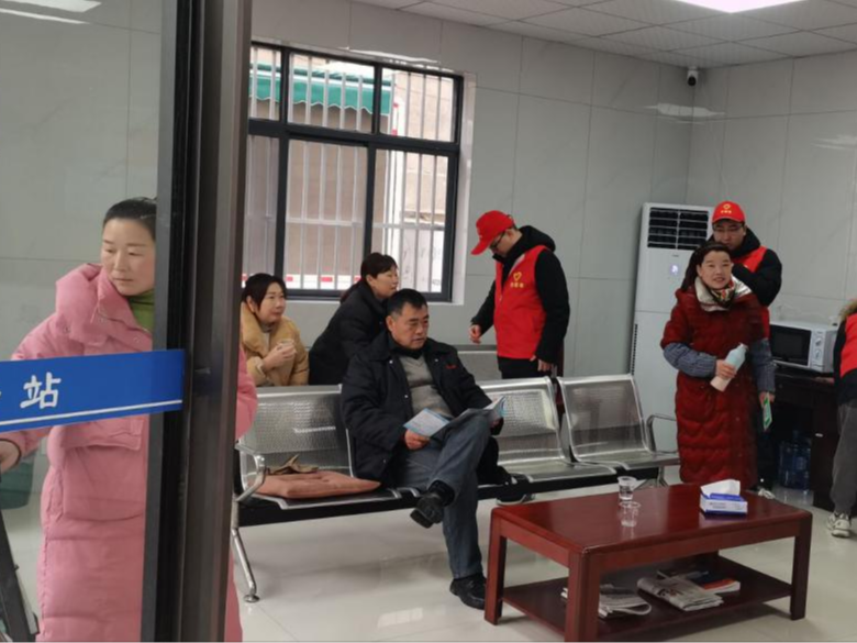 竹山县新建“零工驿站”节前建成启用