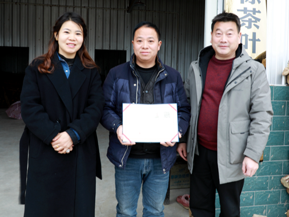 65名茶叶加工班参训学员喜获职业技能等级证书