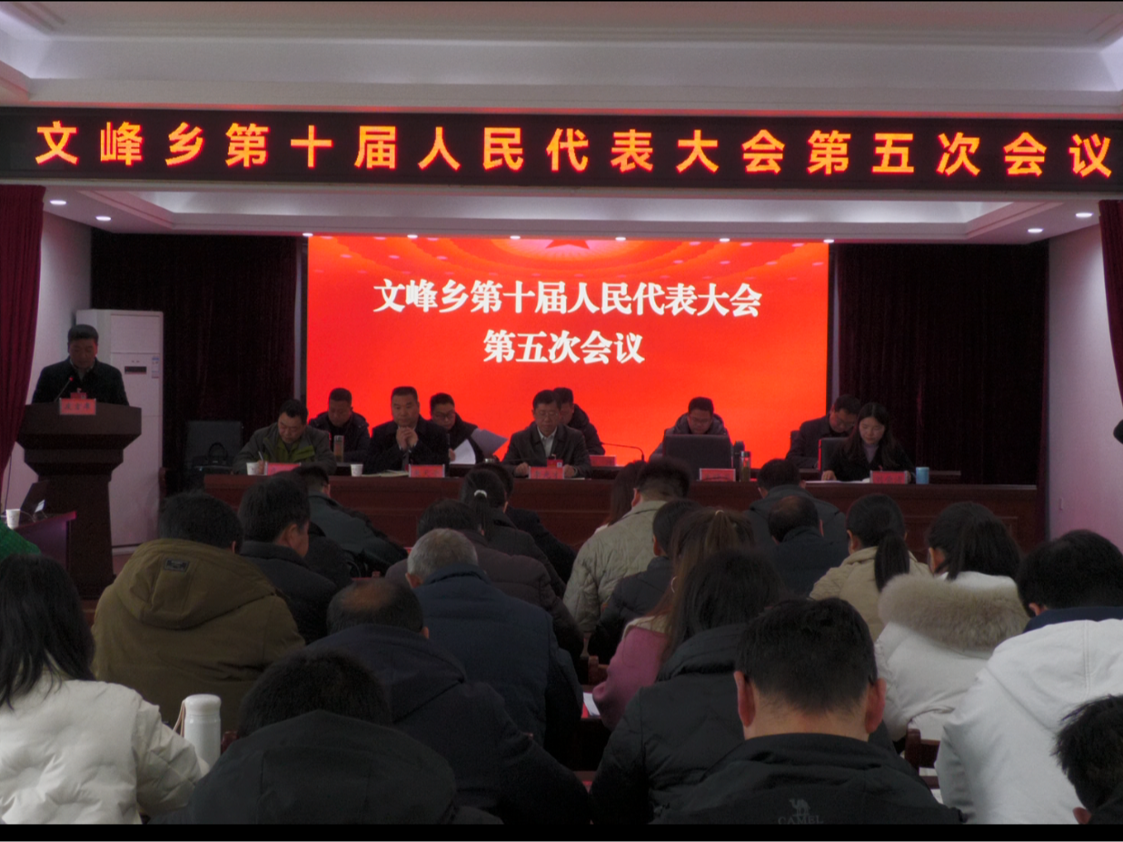 文峰乡：“五个聚力”助推新发展