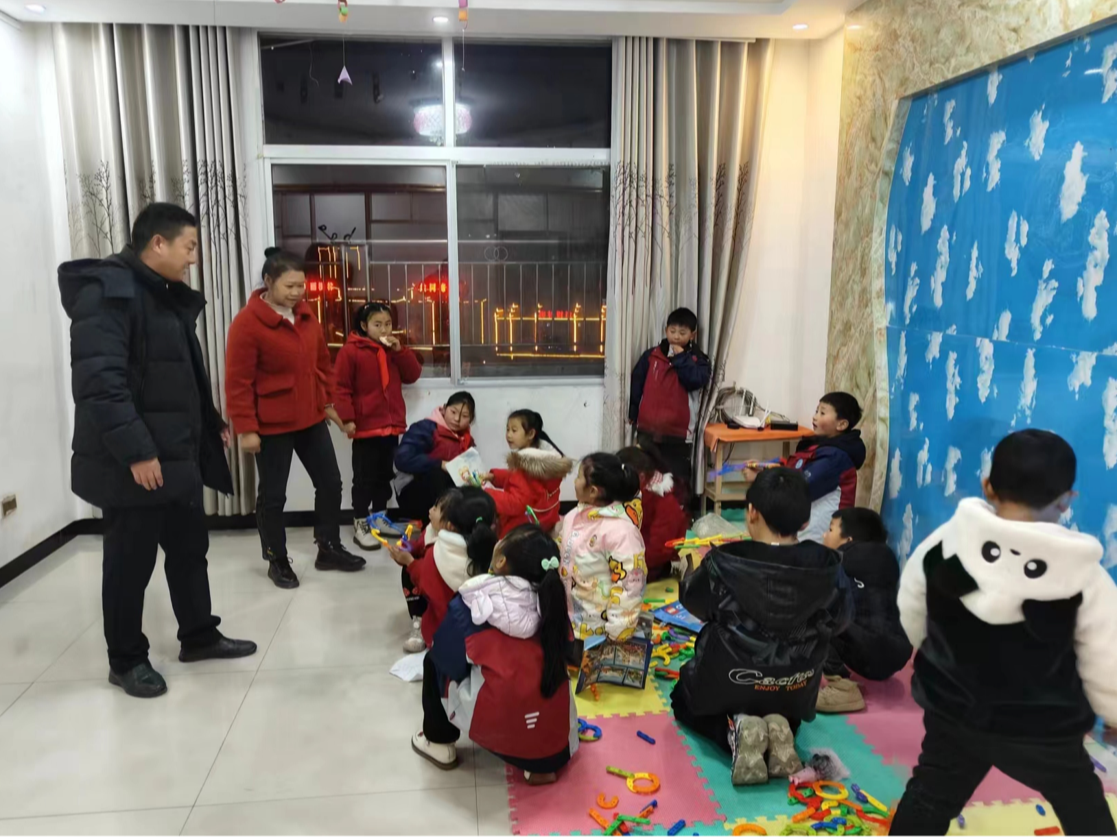 柳林托管所正式启用解决家长后顾之忧