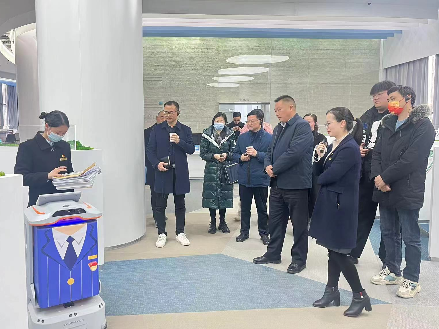 竹溪县行政审批局来我县交流学习