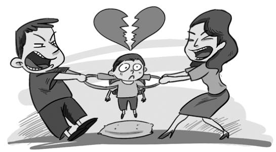 都说孩子是爱情的结晶,婚姻破裂后,孩子往往也是双方争夺的对象.