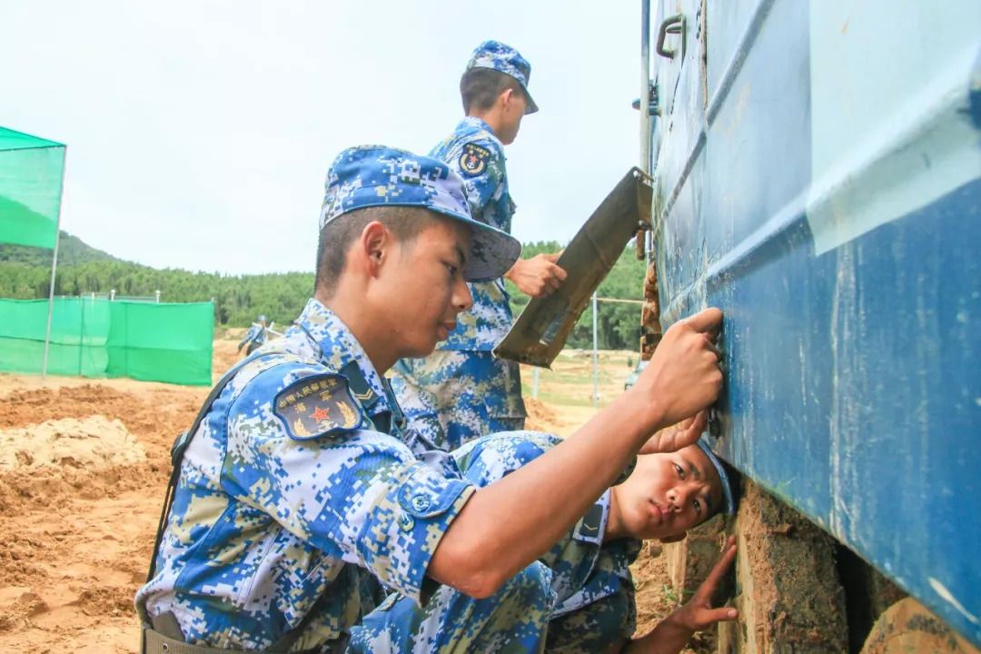 再見海軍陸戰隊我們在駐訓場與您告別