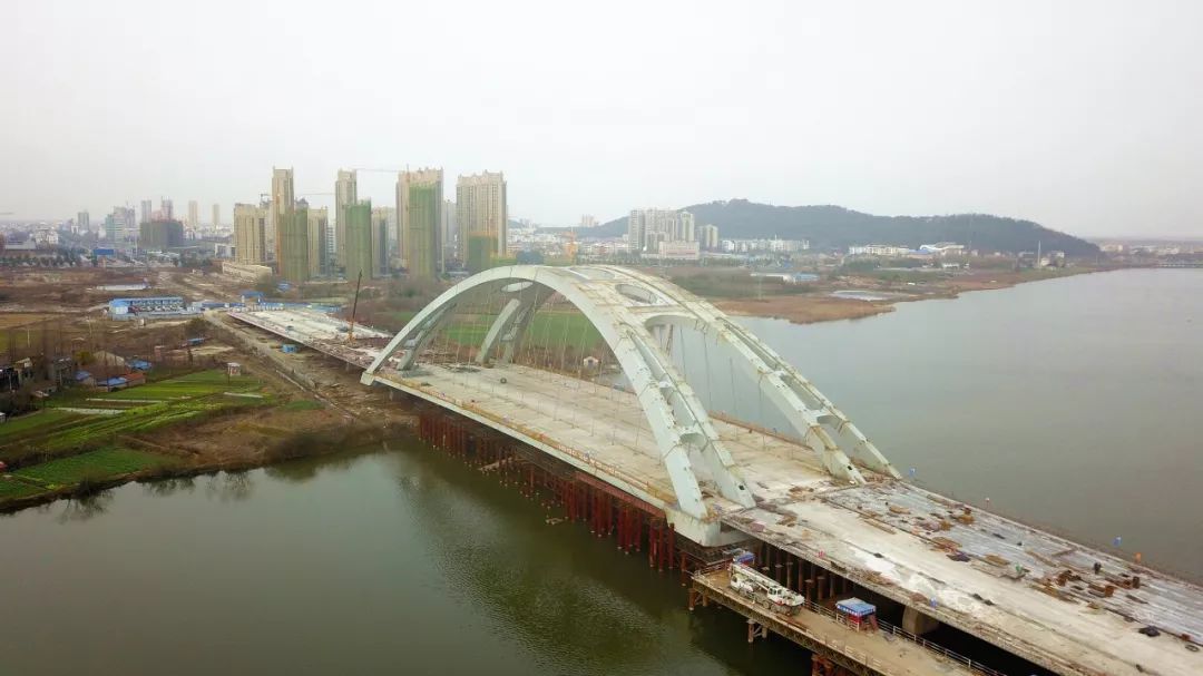 倒计时啦石首建宁大桥建设只差临门一脚竣工通车时间看这里