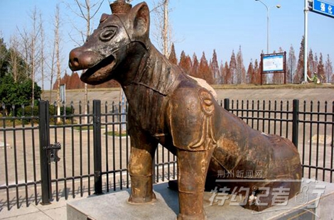 特约记者行镇水铁牛如今成亮丽景点