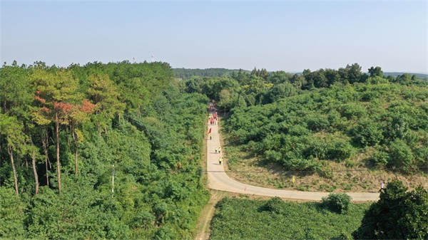拥抱大自然2019年荆州八岭山森林徒步大会精彩纷呈