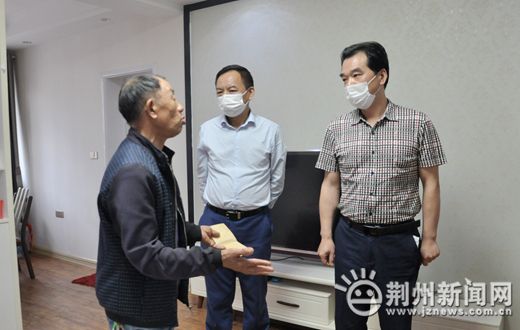 省残联副理事长朱志斌督导调研荆州残疾人工作