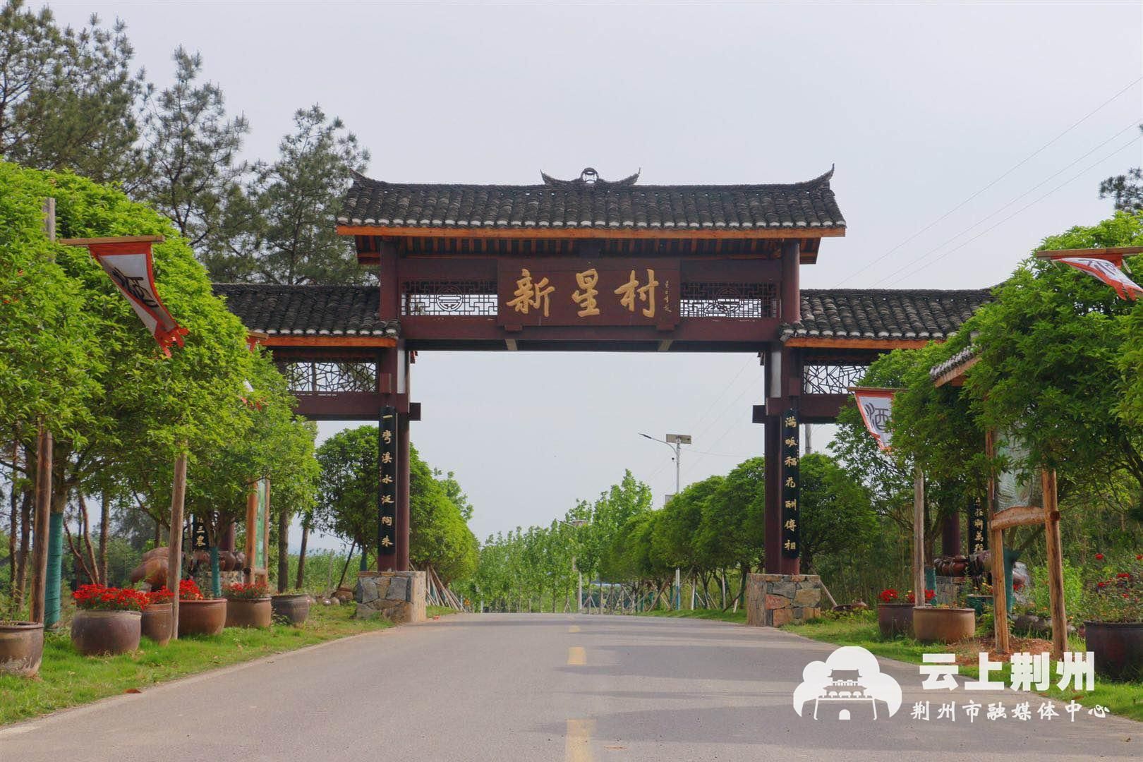 坚持两山理念建设美丽新星松滋市街河市镇新星村