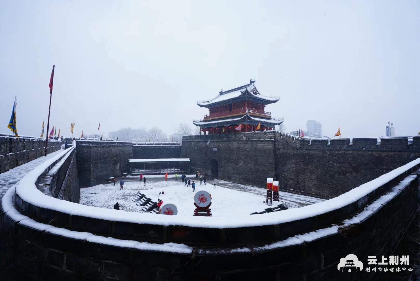 图集丨古城迎白雪高清雪景图来啦