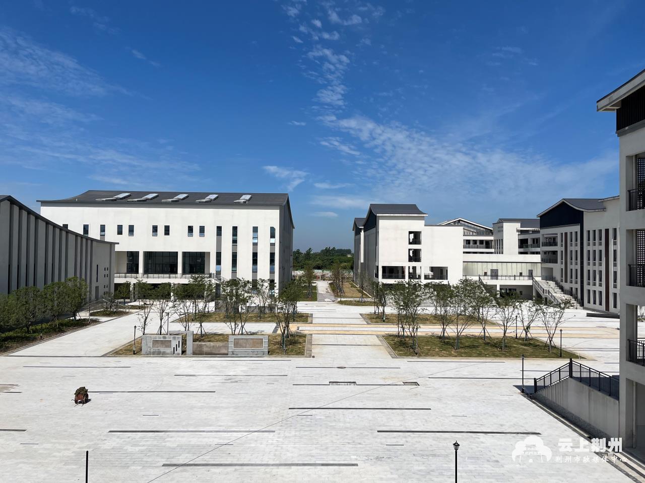 荆州北门中学新校区一睹为快