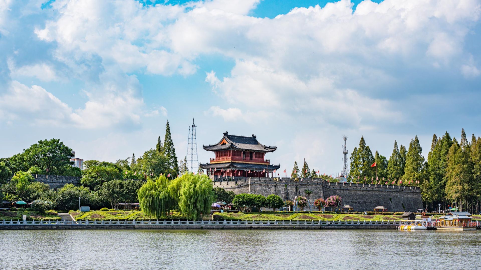 荆州十大旅游景点图片