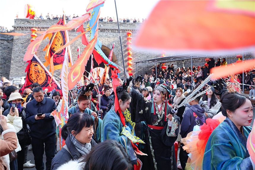 湖北荆州新春开城大典让游客沉浸体验年味【7】