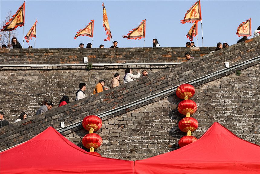 湖北荆州新春开城大典让游客沉浸体验年味【9】