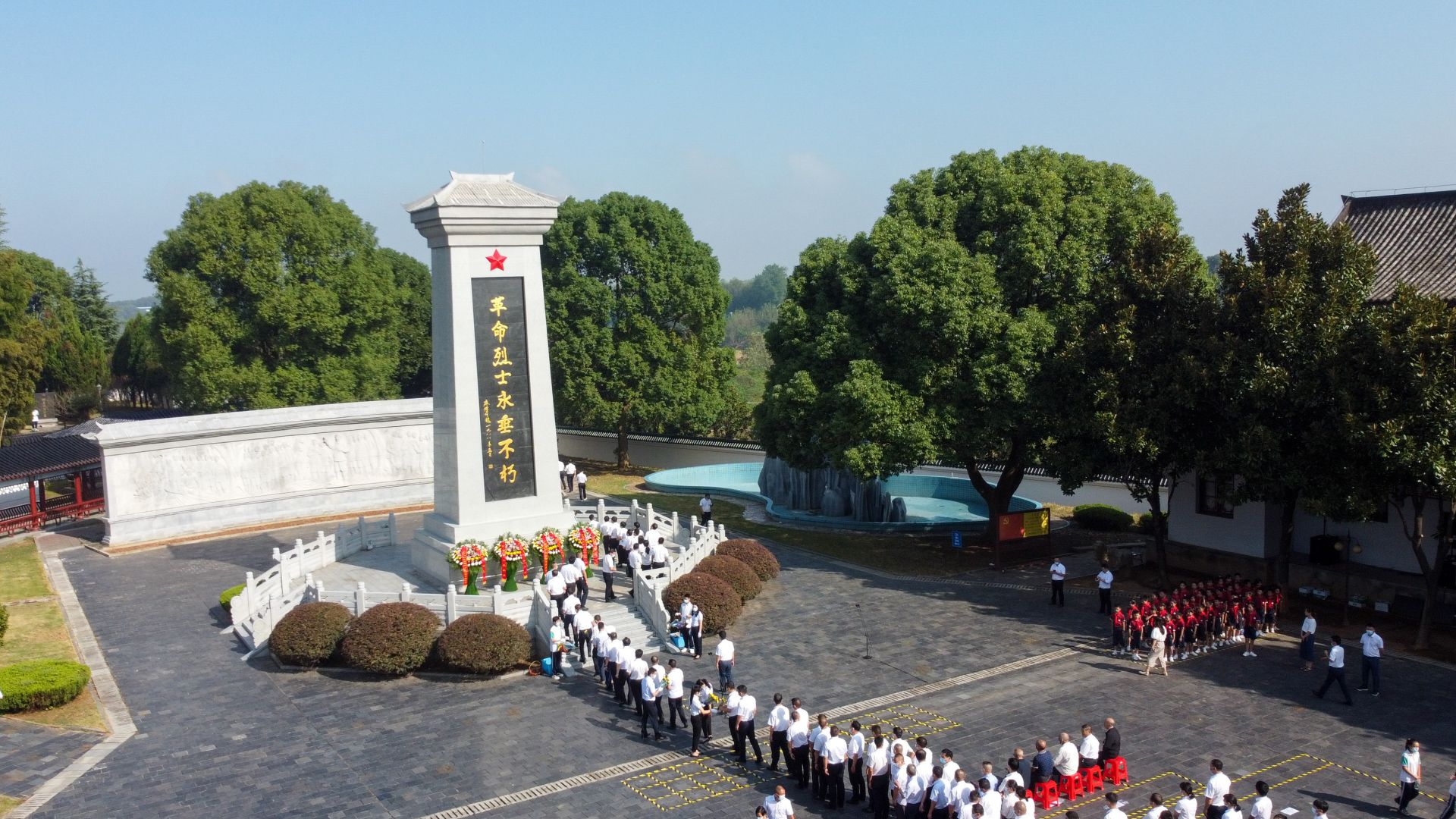 济宁烈士陵园图片图片