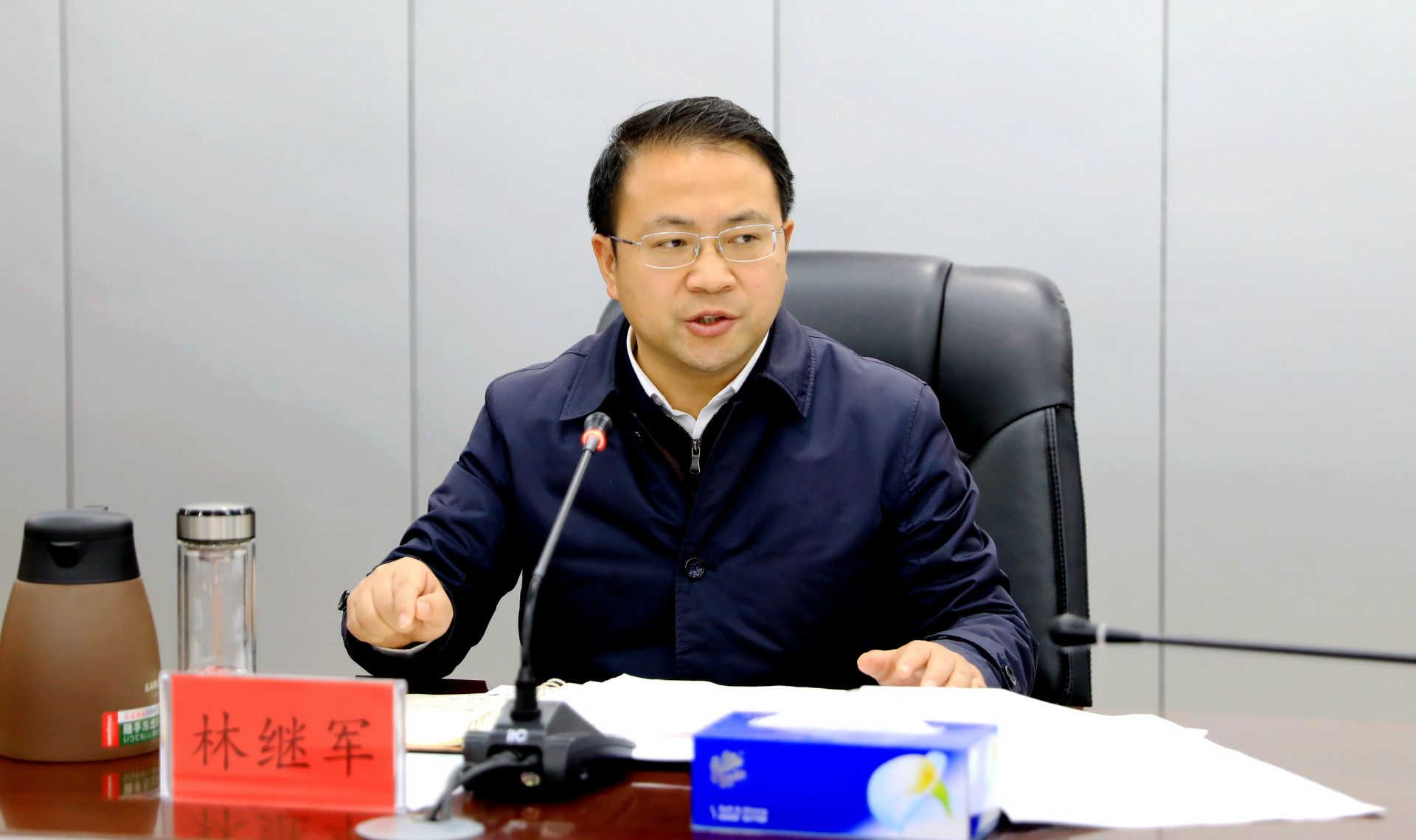 林继军调度全市五个重大工作