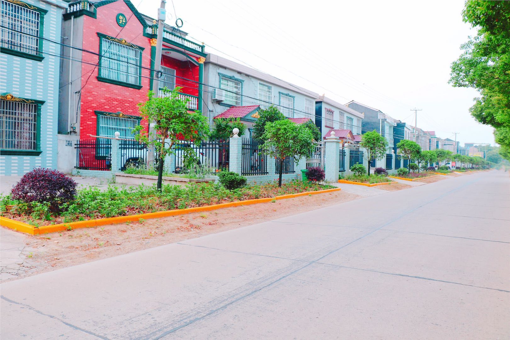 荒山变节点整村成游园章田寺乡祝家村扎实开展人居环境整治