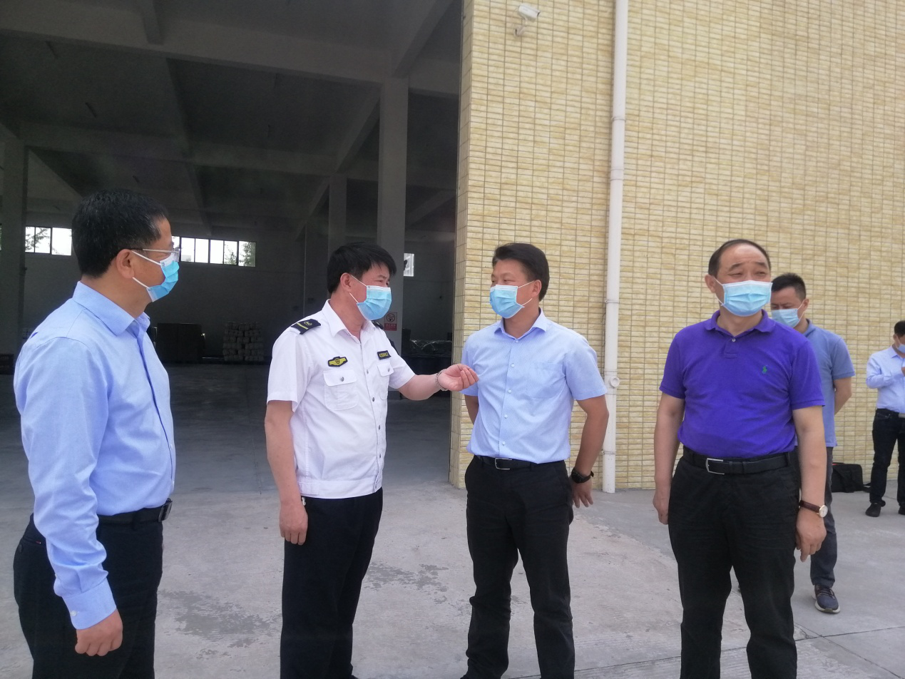 市领导调研公安县应急管理工作