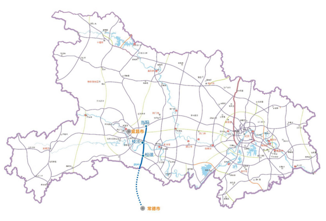 一条宜荆荆城市群快速通道要来了未来松滋68当阳46分钟