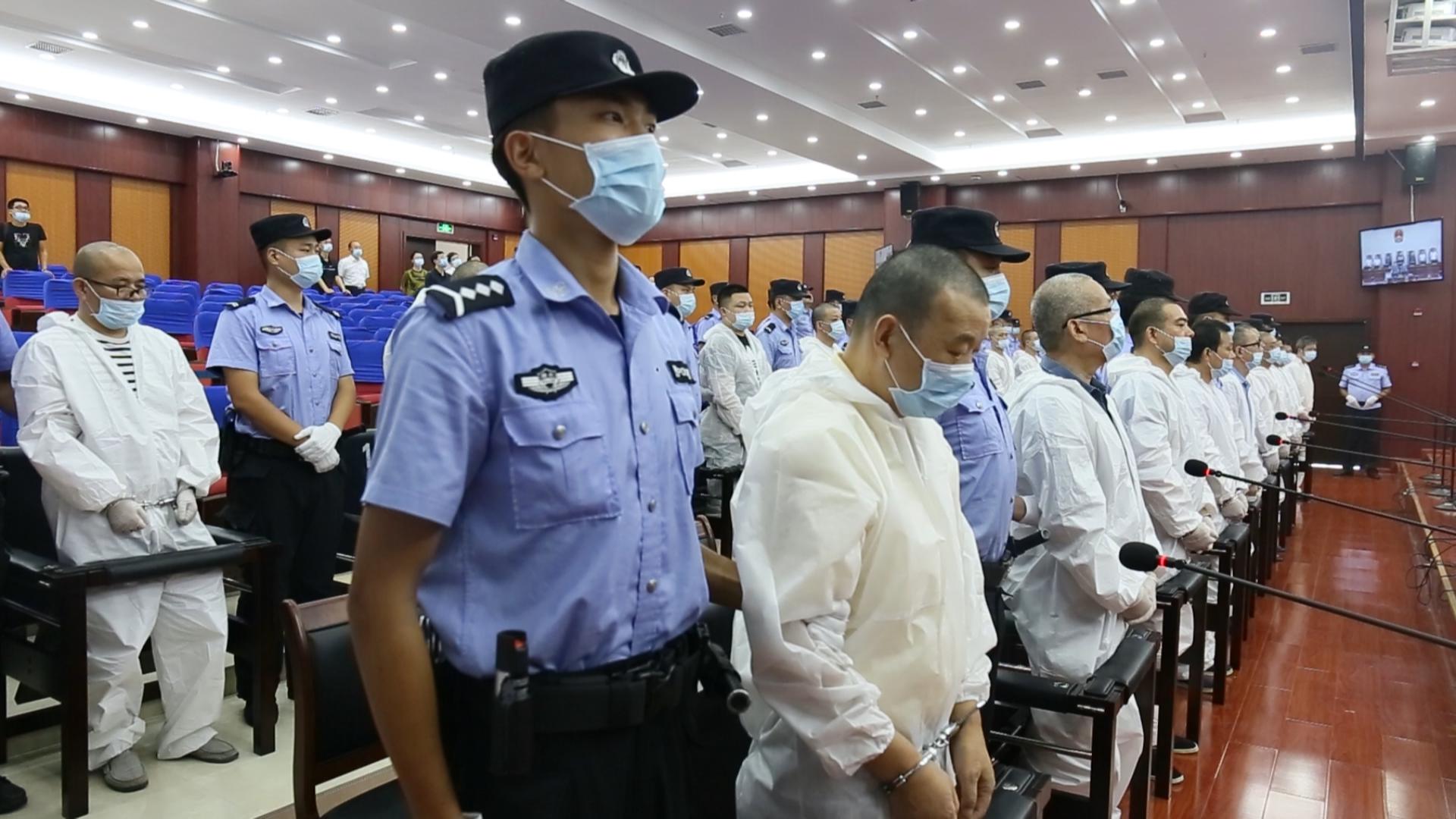 我县又一黑案公开宣判最高判处20年