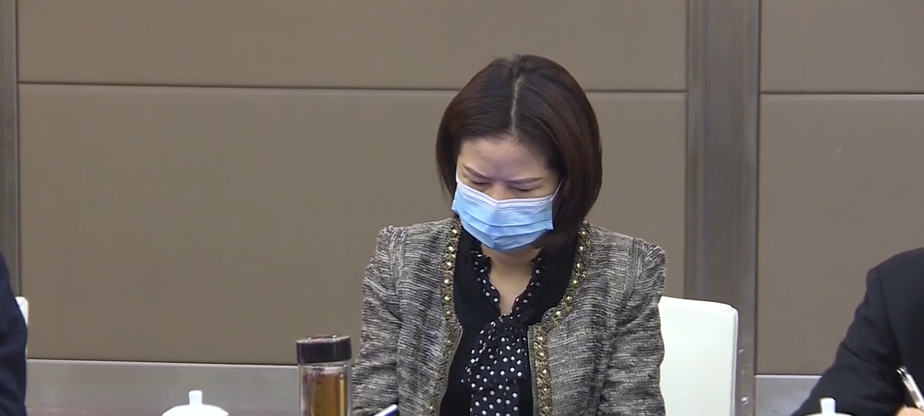 参加荆州市第五届人民代表大会第六次会议的公安县代表团继续开展分组