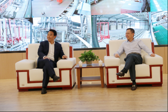 欧派家居执行总裁谭钦兴一行到我县投资考察