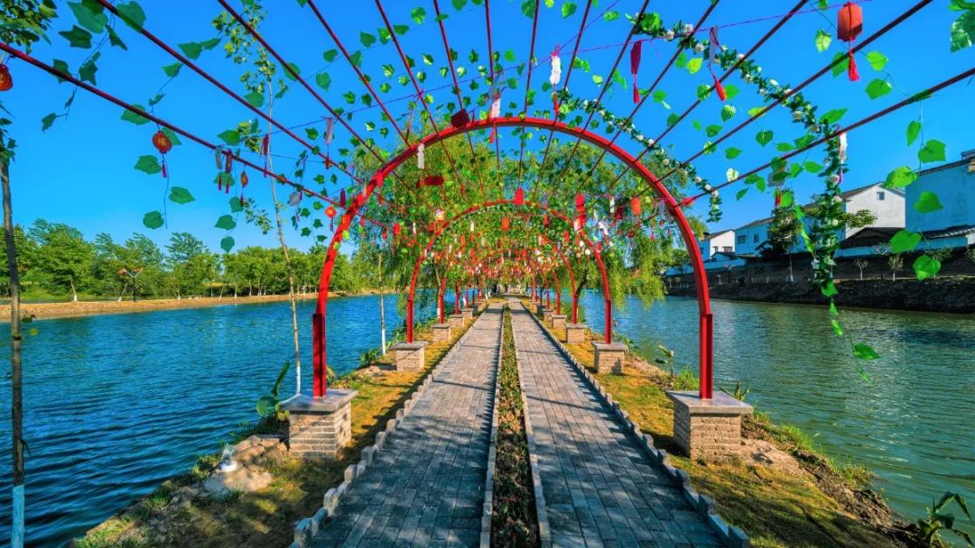 公安县美丽乡村水润北堤