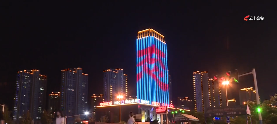 公安县督办检查城区景观亮化美化工程