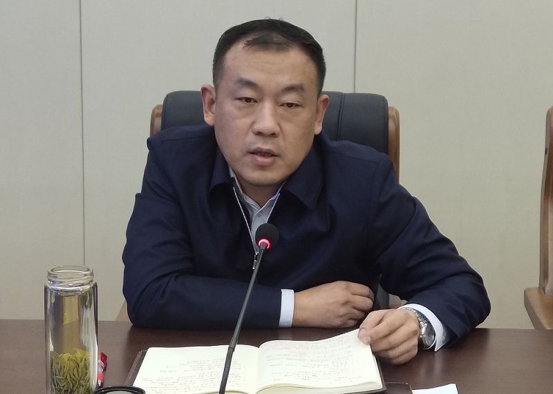 严广超听取县属4家医院巡察情况汇报