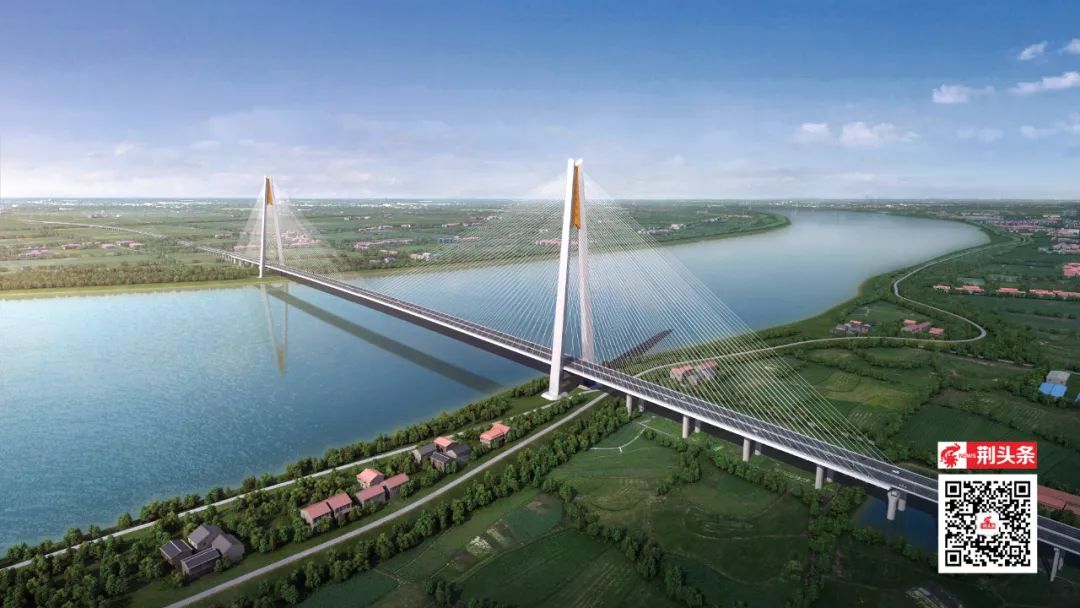 观音寺长江大桥是武汉至松滋高速公路江陵至松滋段过江通道工程的关键