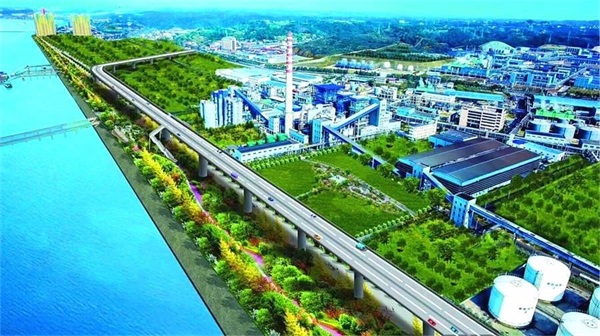 李文洪/摄2017年9月17日,猇亭区积极响应全市沿江化工产业专项整治和