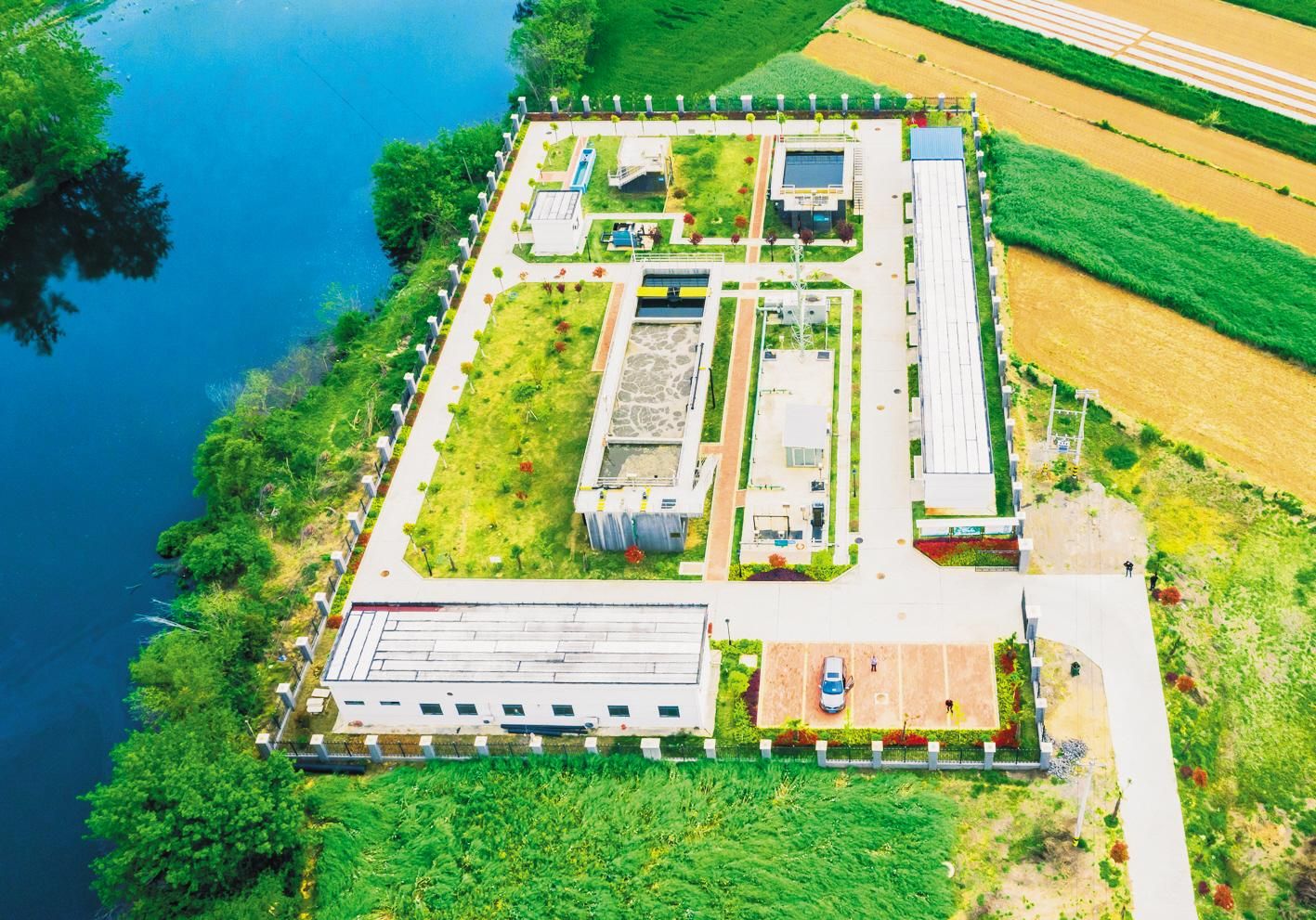 应城乡镇污水全部集中净化处理