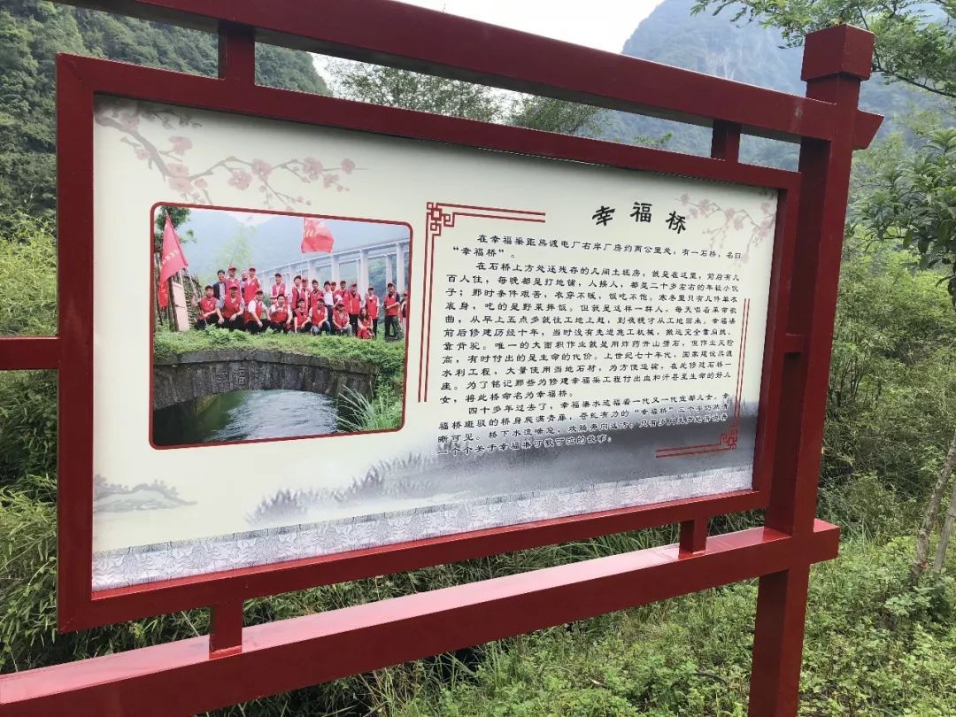 听当年修建幸福渠的78岁高龄老人胡永柱,讲述幸福桥的来历.