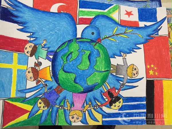 利川特殊孩子眼中的和平未来