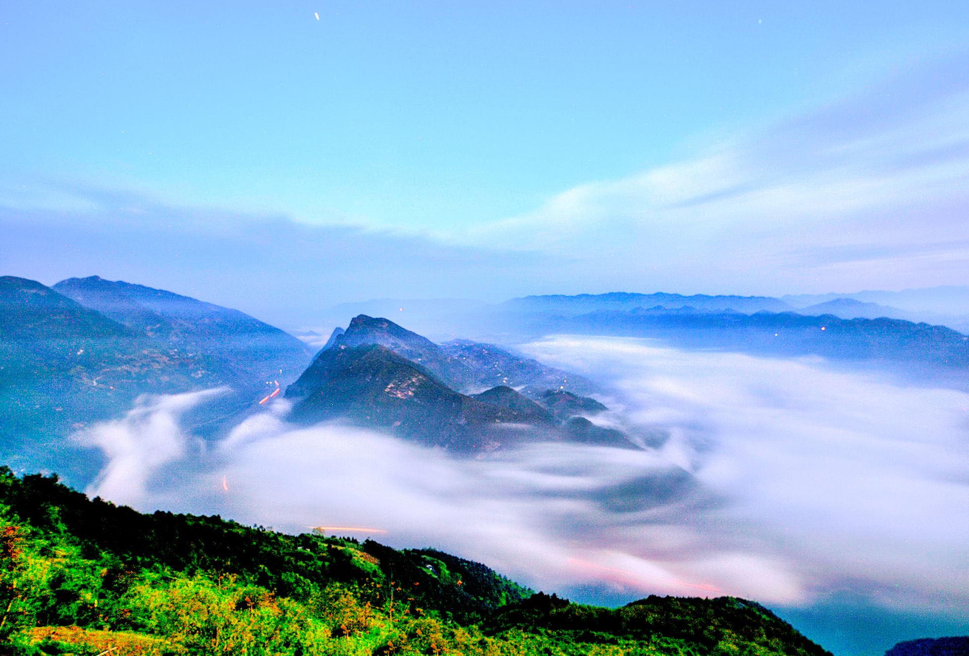 巴东县巫峡口景区图片