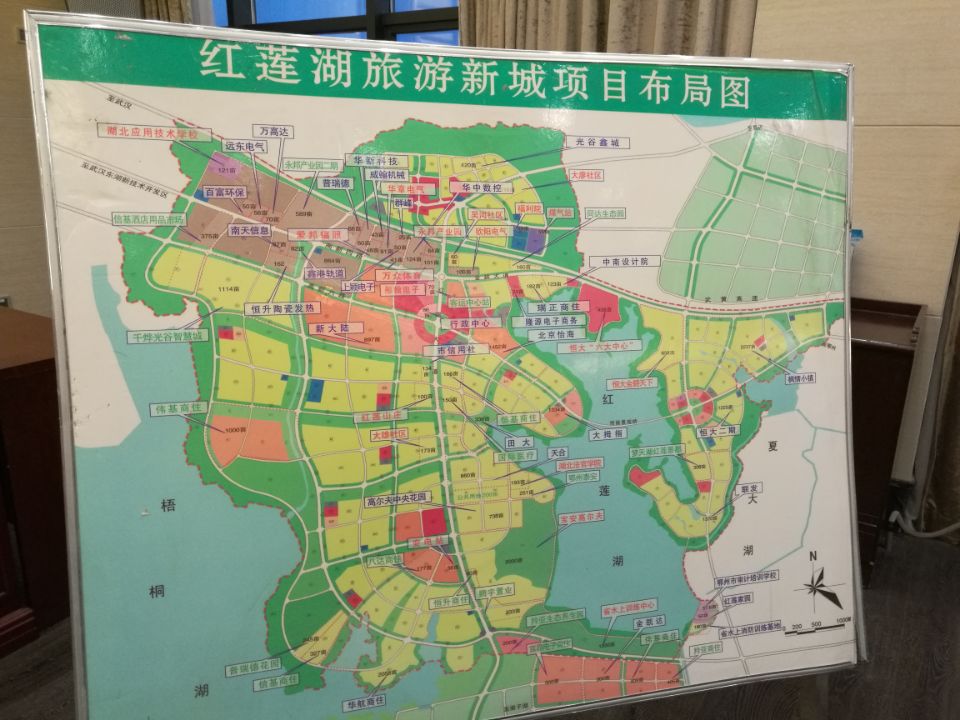红莲湖辉煌大道规划图图片