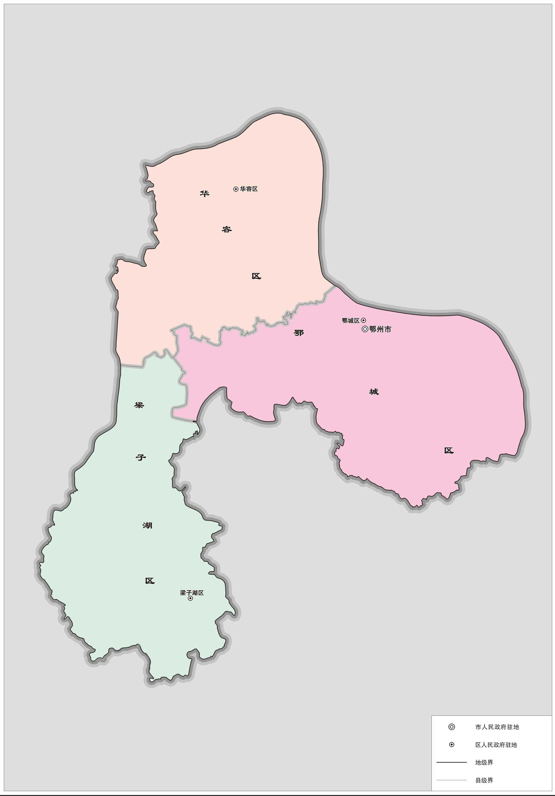 鄂州市地图全图放大图片