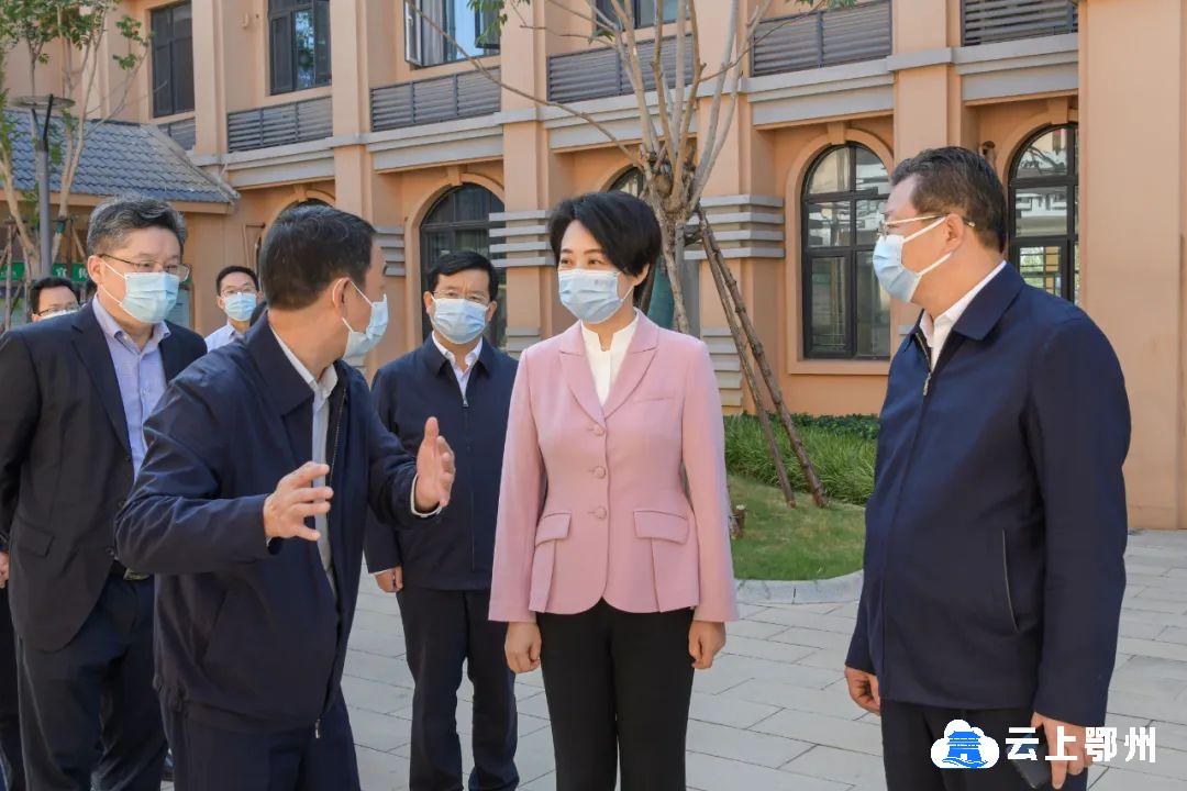 调研燕矶卫生院市领导余珂,卢辉,尹彬,方勇,余子悦,市政府秘书长傅