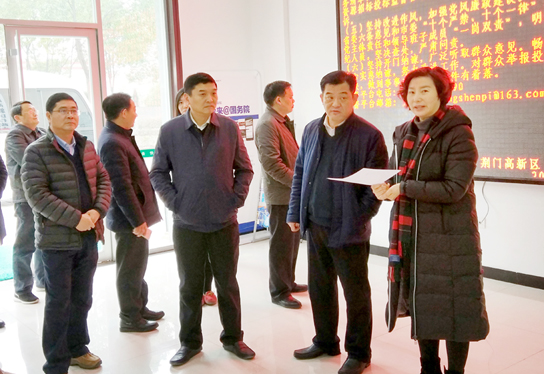 伍应彪周俊杰调研企业节后复工情况