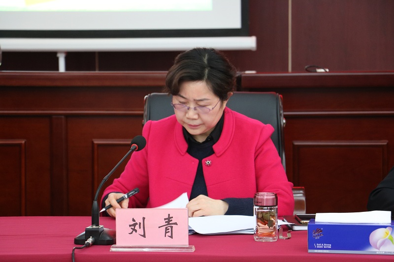 市人社局党组副书记,副局长刘青同志主持二阶段会议