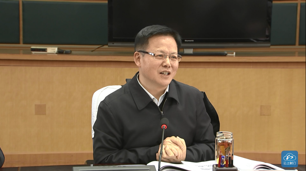 爱国,市委副书记,市长孙兵,市委常委,市委秘书长廖明国,副市长梁早阳