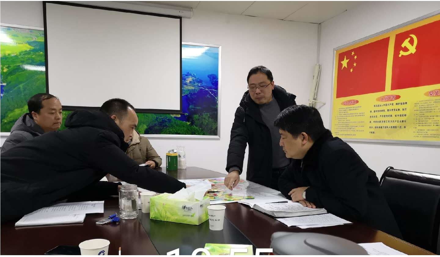 梅勇到东宝分局谋划2019年规划开局工作_云上荆门
