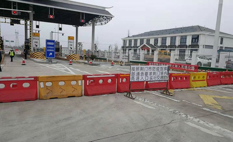 抗击新冠肺炎病毒荆门交通在行动