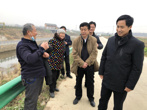 省第五生态环境保护督察组一行来屈家岭调研_云上荆门
