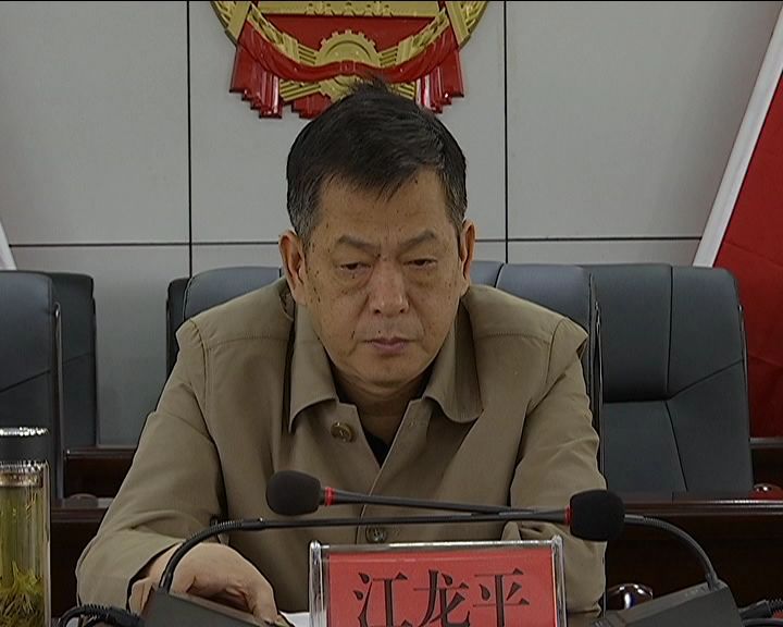 市委常委,常务副市长,市食品药品安全委员会主任江龙平出席会议并讲话