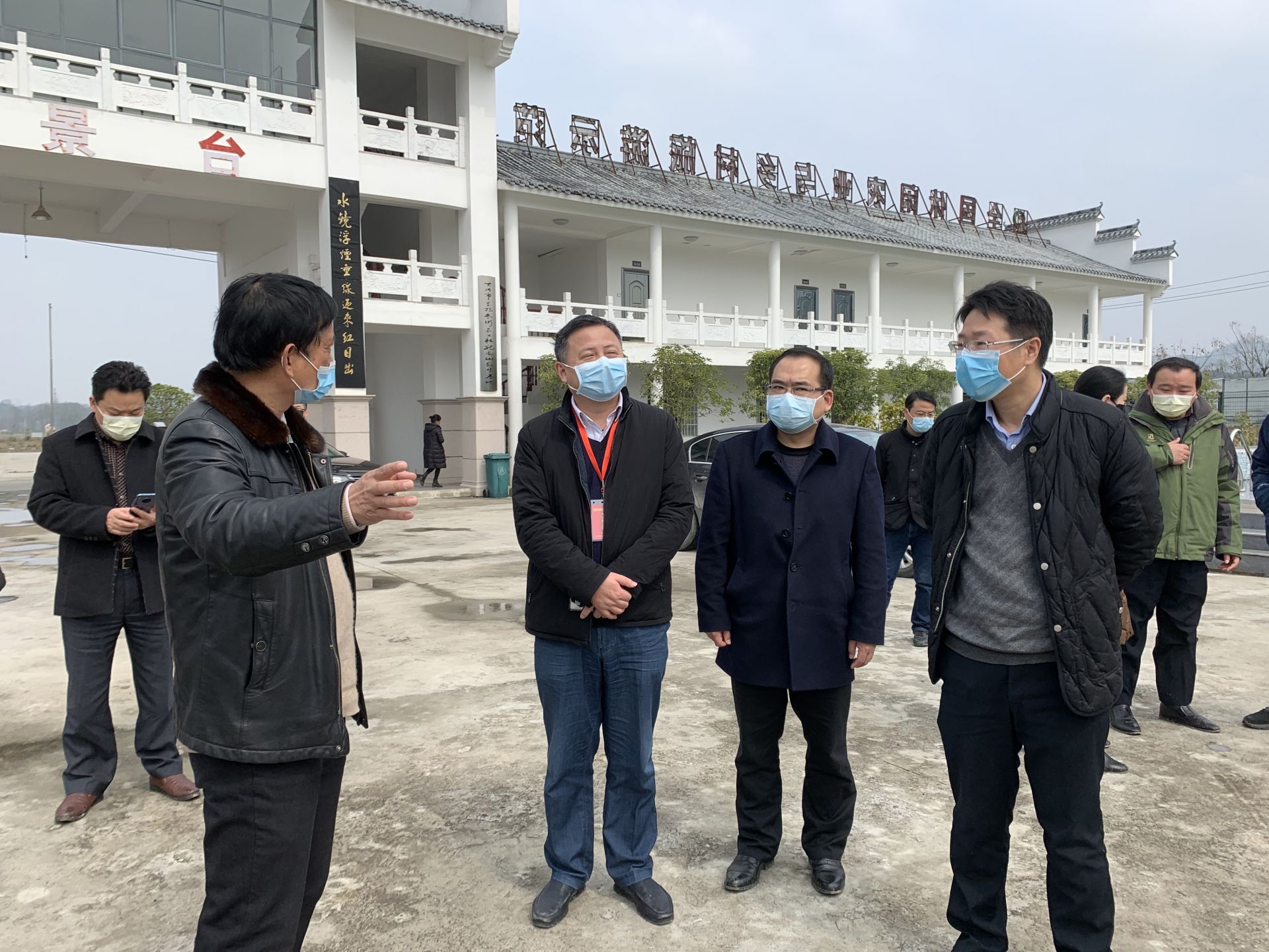 廖进军来冶调研农产品进城上市和春耕生产工作