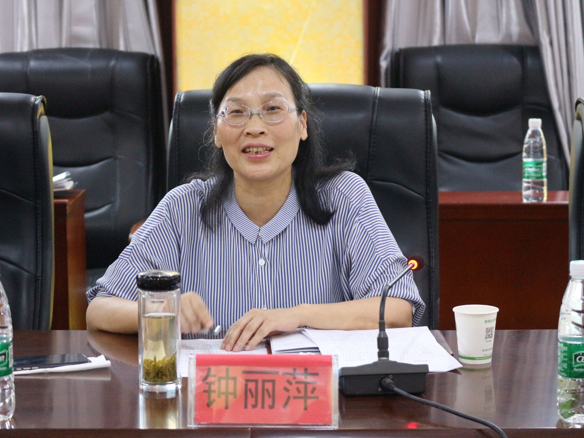 钟丽萍来冶调研挂点包保文旅项目