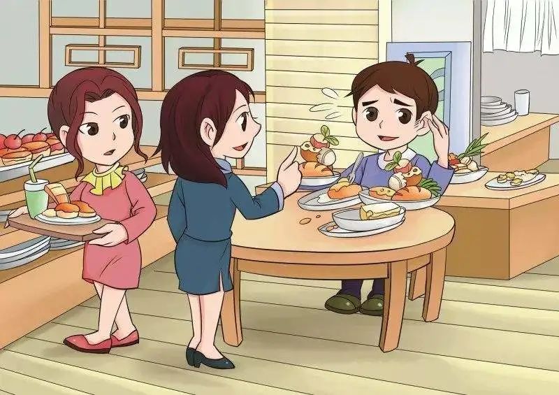 保持风度,食相优雅.自助餐只可现场享用,不可打包外带.
