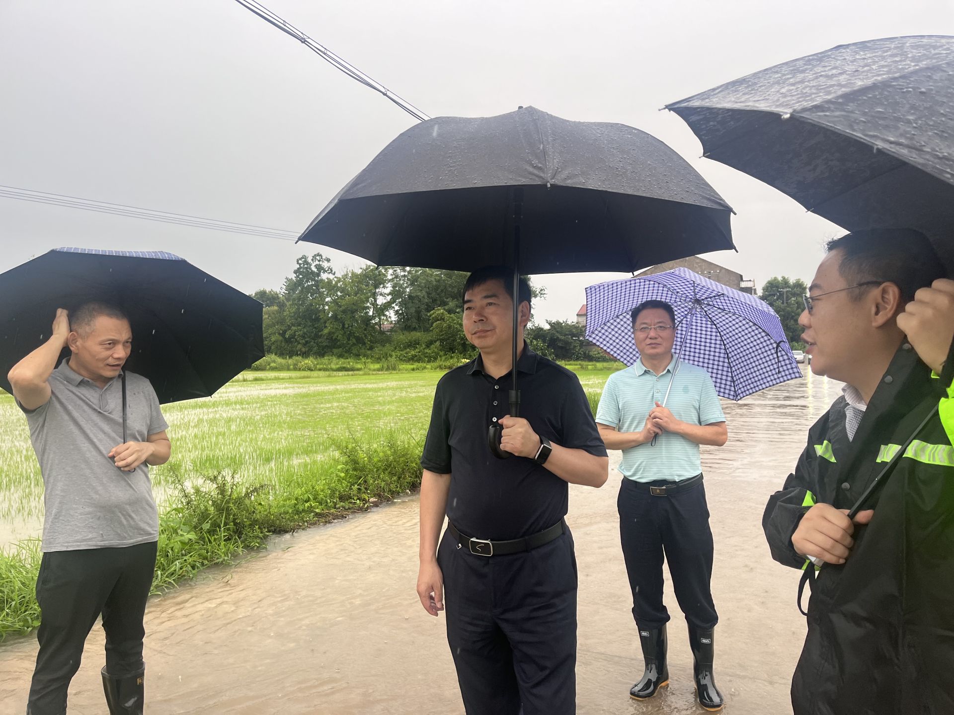 黄婕)7月22日,黄石市委常委,大冶市委书记郝胜勇赴金牛镇,灵乡镇检查